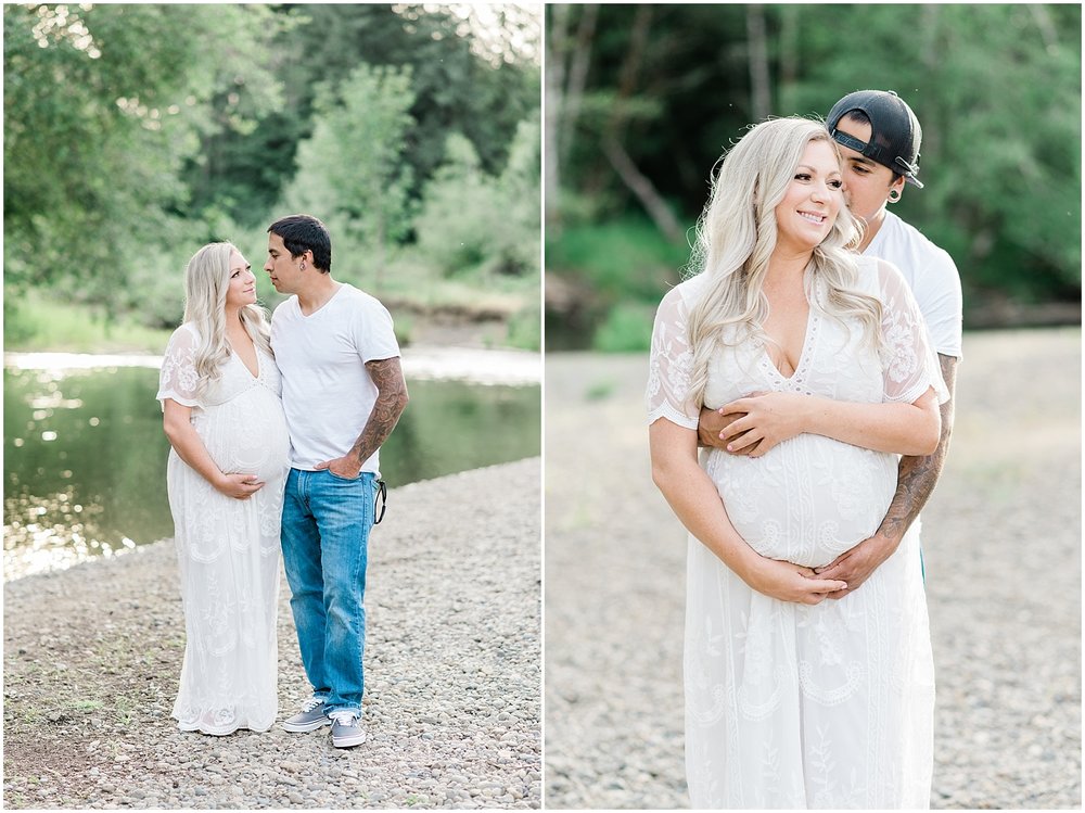 Wildflower Maternity Photography | Janet Lin Photography