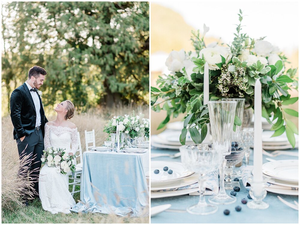 French Countryside Wedding Inspiration | Janet Lin Photography