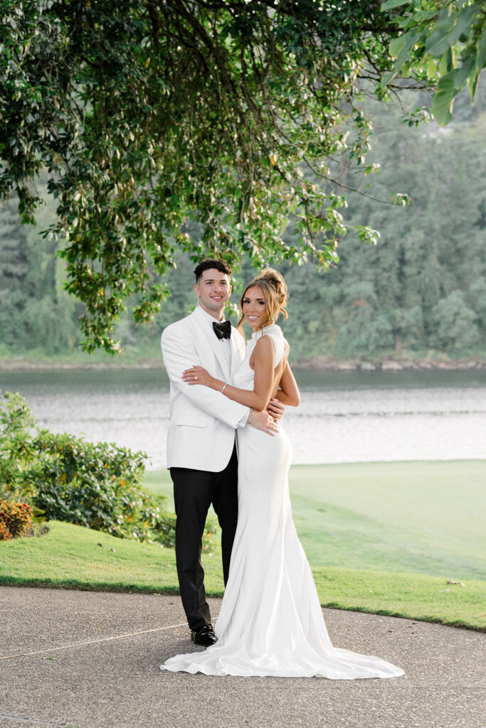 Waverley Country Club Wedding Couple