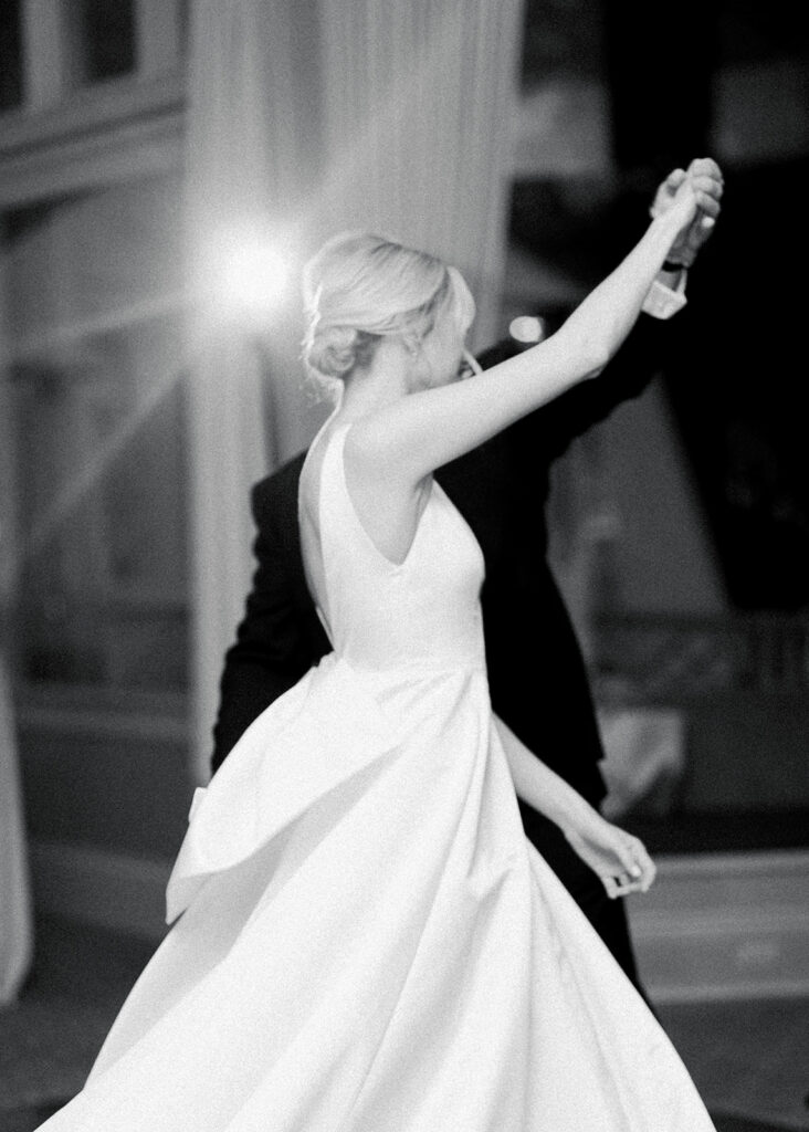 Waverley Country Club dancing photos in ballroom