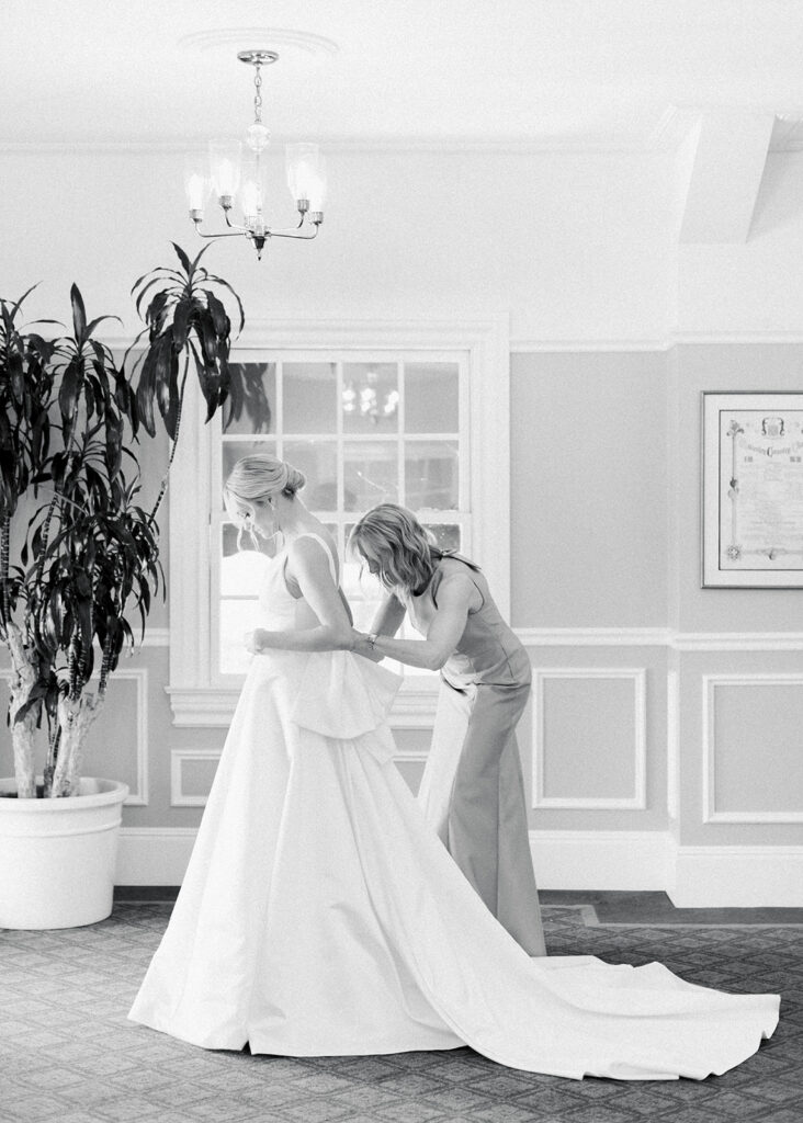 Waverley Country Club Wedding Getting Ready space