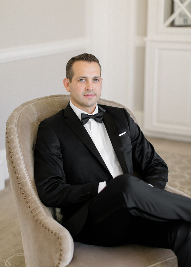 Waverley Country Club Wedding Groom