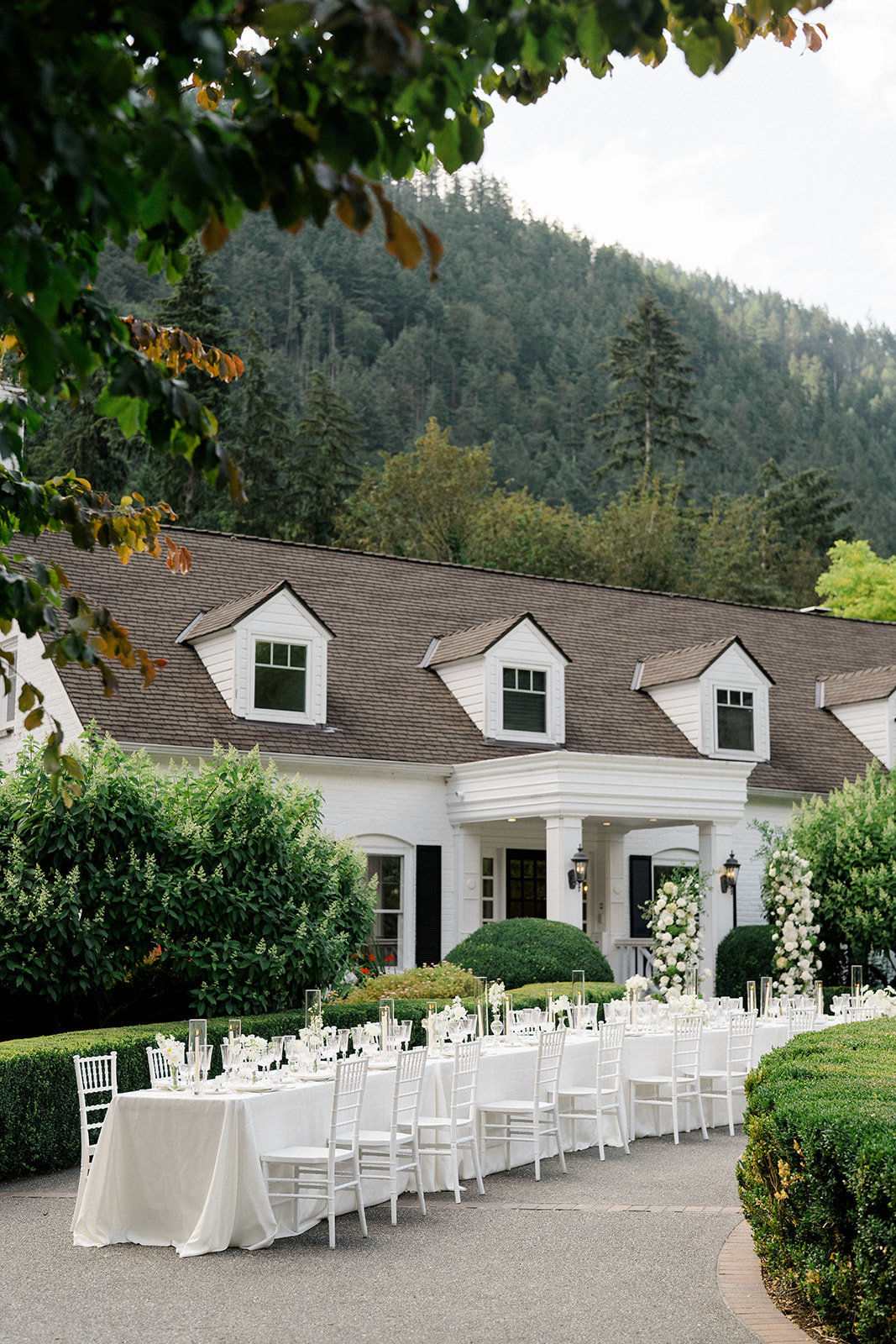 Fox Hollow Farm, Wedding Venue, reception tables